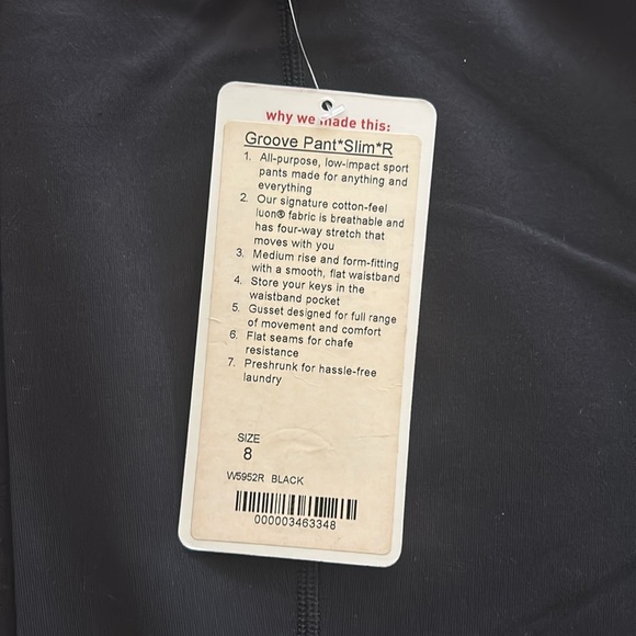 Lululemon Groove Pant Slim - Picture 5 of 7